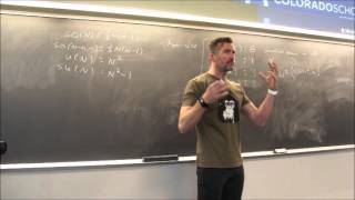 Particle Physics Topic 4: A Catalog of Groups and Special Relativity