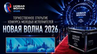 «Новая волна 2026». Торжественная церемония открытия Международного конкурса молодых исполнителей