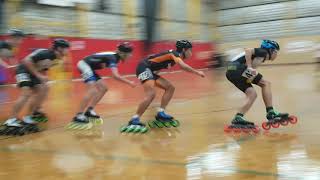 2018 National Speed Skating Championships u18 mens 1000m final