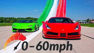 Top 10 Fastest Accelerating Production Cars (0-60 mph)