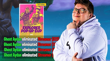 Aydan Best Console DESTROYS Pro Pc Players in EXPLORER POP UP CUP!