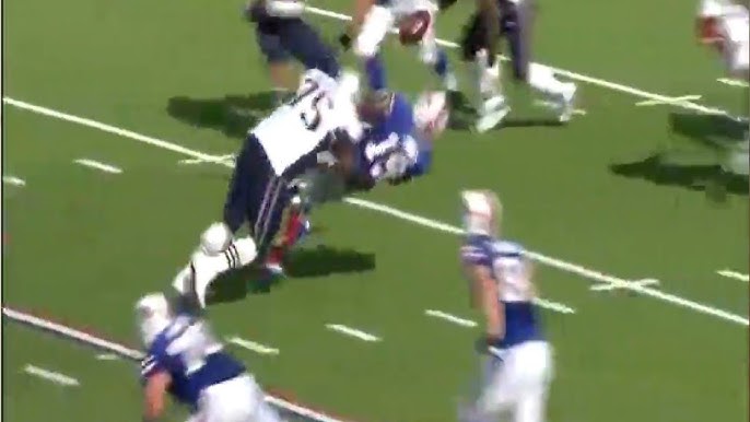 Vince Wilfork Interception (in epic slow-mo)