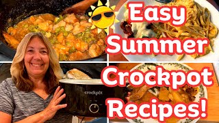 The EASIEST Summer Dump And Go Recipes! Simple But AMAZING! Must Try Recipes! #crockpot #summer