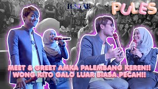 PULES : PALEMBANG NGGAK ADA TANDING! RAMENYA LUAR BIASA! LESLAR HAPPY BANGET DI PALEMBANG!