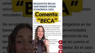 BECA SANTANDER de 1000€ para ESTUDIAR | AYUDA-SOCIAL.ES