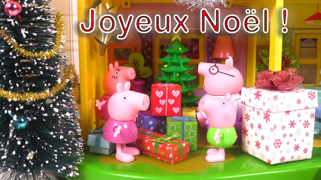 Noël de Peppa Pig 🎅🏼 Biscuits de Noël en Pâte à Modeler