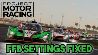 The Community Fixed My Project Motor Racing FFB!