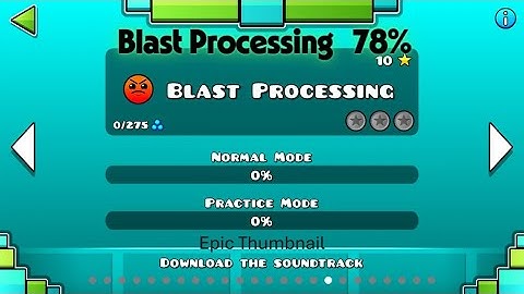 Blast Processing 78%
