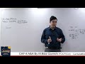 CAF-8 Lecture 3 - Part 2 (Watch till 26:00 minutes)