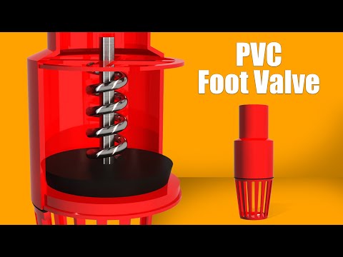 PVC Foot Valve | How does a Foot Valve Working| Foot Valve Working with Water Pump| How it Works