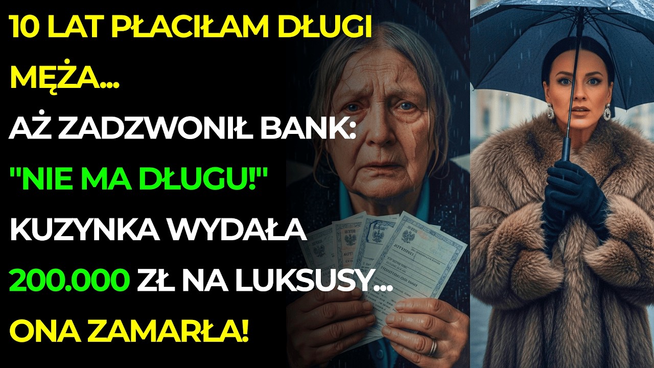 Przez 10 lat spłacałam nieistniejący dług męża. Moja kuzynka okradła mnie z marzeń i oszczędności.