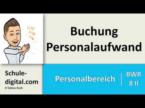 BwR 8 II  -  Personalbuchung - Lehrplan plus