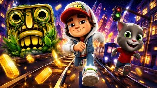 Temple Run 2 🆚 Subway Surfers City 🆚 Talking Tom Gold Run  screenshot 3