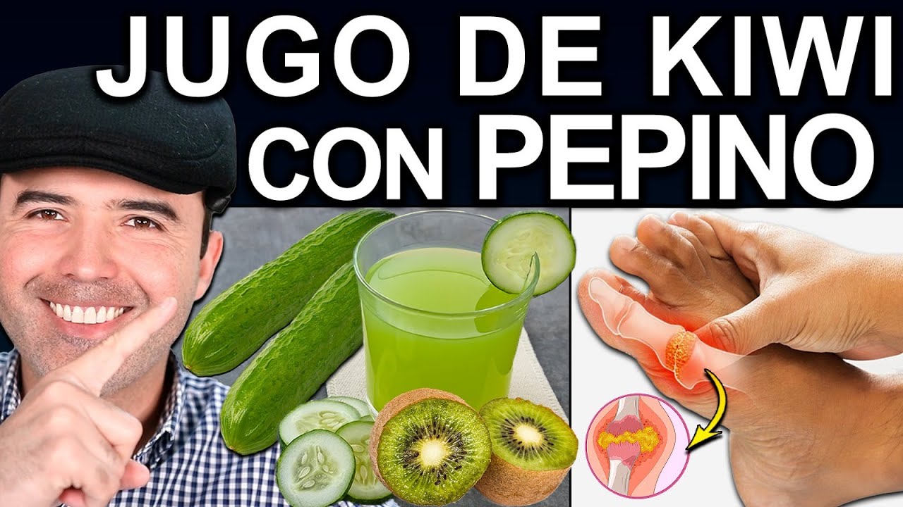 JUGO VERDE DE PEPINO CON KIWI EN AYUNAS - Para Que Sirve, Beneficios Para Tu Salud Y Belleza