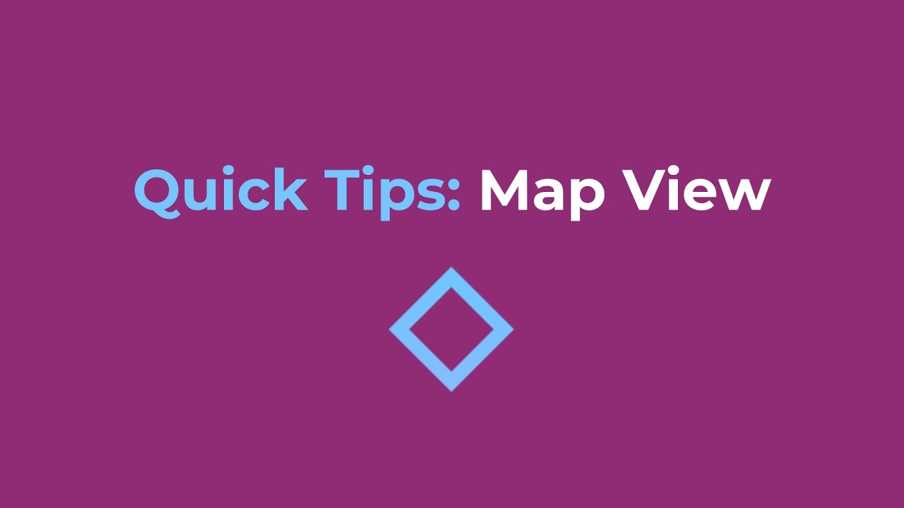 Quick Tips: Map View [NoCode] - YouTube