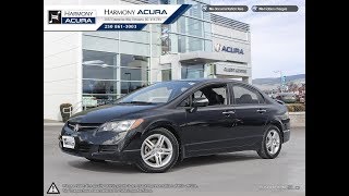 2007 Acura CSX - Harmony Acura - Black - A19052A - Kelowna, BC
