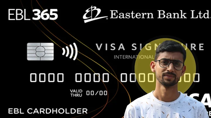 EBL visa signature card unboxing....