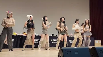 TWICE members dancing to POP! (ft.Nayeon) at the Fanmeeting!