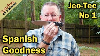 Jeo Tec No 1 Buschcraft And Survival Knife From Spain