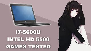 INTEL HD 5500 in some GAMES [ i7 - 5600U ]