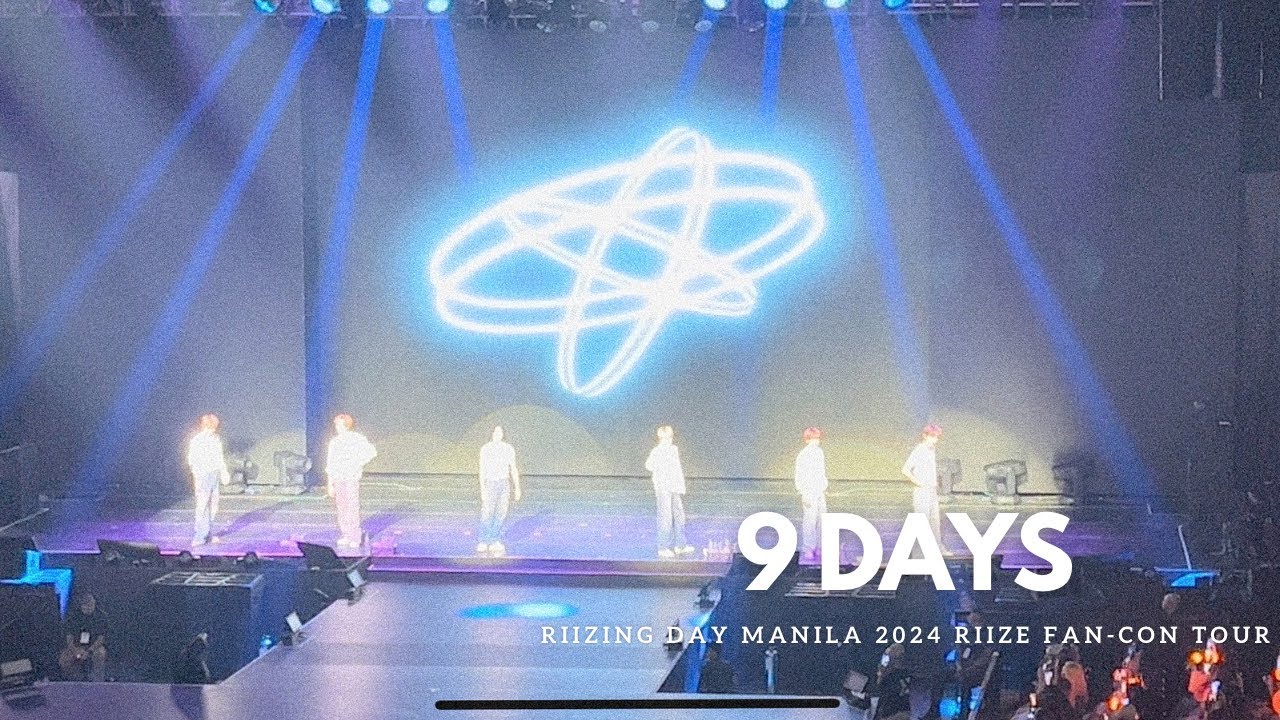 9 Days - RIIZING DAY MANILA 2024 라이즈 RIIZE FAN-COR TOUR | BENCH ...
