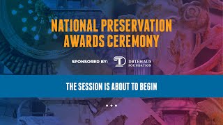 National Preservation Awards Ceremony 2020 Update