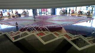 Burj Al Arab - Fountain in the lobby