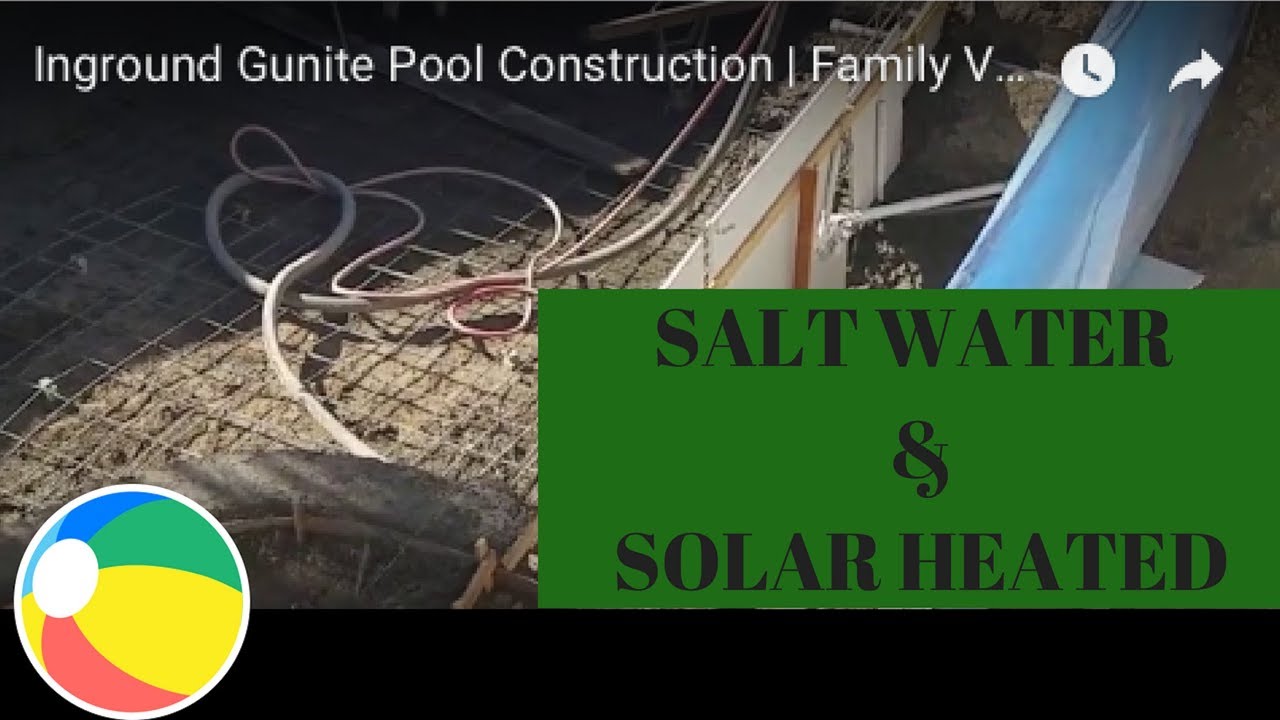 Photo inspiration: Fresh Look at Pool Construction Salt Water Solar Heated Pool Construction