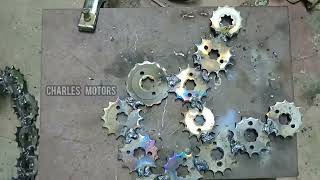 HOW  TO  MAKE  BIKE  SPARE  SCRAP  USEFUL  COMPANY  NAME   BOARD  #CHARLESMOTORS