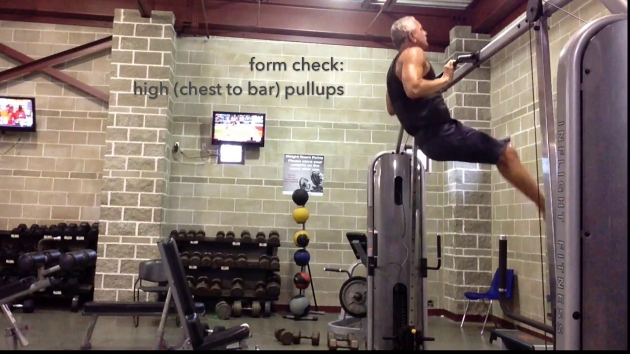 :: form check : high, chest-to-bar pullups :: camera iphone 8 plus apk