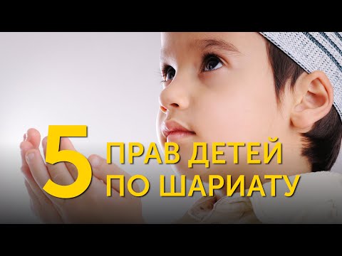 Видео: 5 прав детей по Шариату
