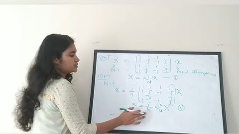 DFT as a Linear Transformation