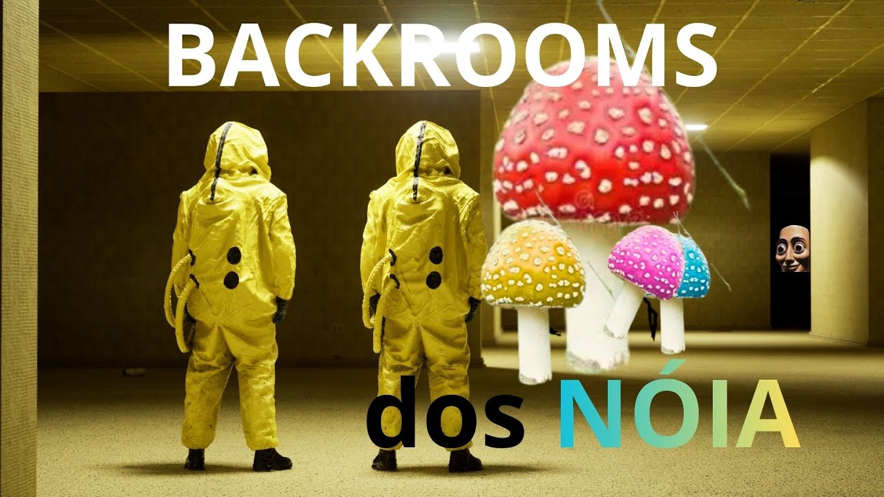 Gameplay de BACKROOMS (DEMO) com os cupincha.