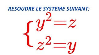 RESOLUTION D'UN SYSTEME DE DEUX EQUATIONS A DEUX INCONNUES