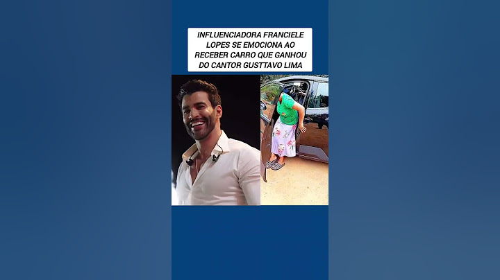 Influenciadora recebe carro que ganhou do Cantor Gusttavo Lima
