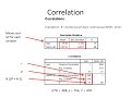 SPSS Correlation Regression Scatter Plots