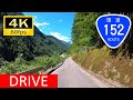 【Driving in Japan】National Route 152: Misakubo,Shizuoka - Iida, Nagano（車載動画 国道152号 水窪～飯田 兵越峠）[4K]