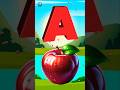 Phonics Song with TWO Words - A For Apple - ABC Alphabet Songs with Sounds for Children #shortsfeed