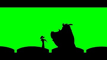 Timon and Pumbaa Interrupt 8 Green Screen (Scope)