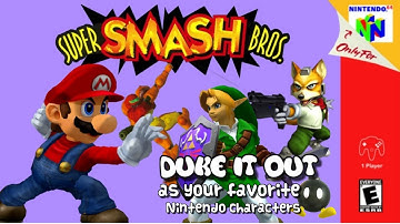 Super Smash Bros. Melee (N64 Style Intro)