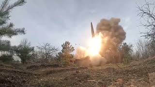 Iskander Operational-Tactical Missile System In Action