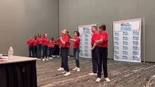 Ovation Academy adjudication performance of Music Man Jr. at JTF West