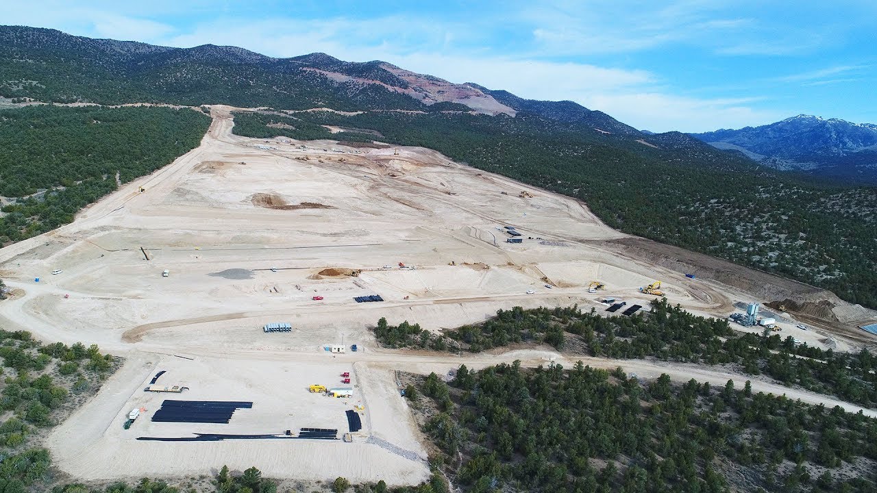 McEwen Mining Gold Bar Construction May 2018 YouTube