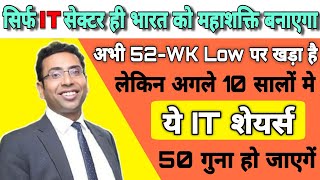 सिर्फ IT सेक्टर ही भारत को महाशक्ति बनाएगा |  stocks for long term investment | by The Investors era 10,734 views 2 weeks ago 13 minutes, 47 seconds