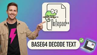 How to BASE64 DECODE TEXT in Notepad++ (Step by Step) 2026
