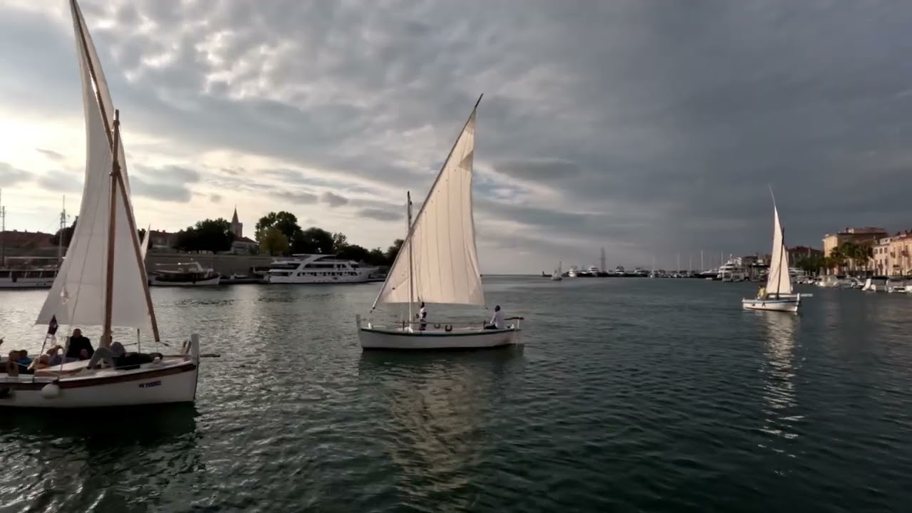 Defile tradicijskih brodova (Zadar na idra 2025)