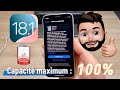 iOS 18.1 : niveau de capacité maximun enfin disponible! 🥹🔥🔥