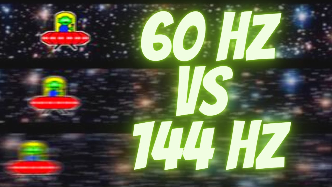Does High Refresh Rate Make You A Better Gamer Does It Matter YouTube