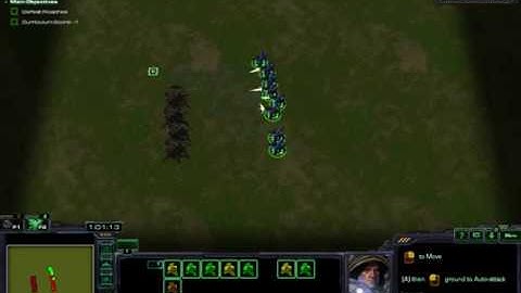 Starcraft 2 - Trained RL agent (A3C, Atarinet) playing DefeatRoaches