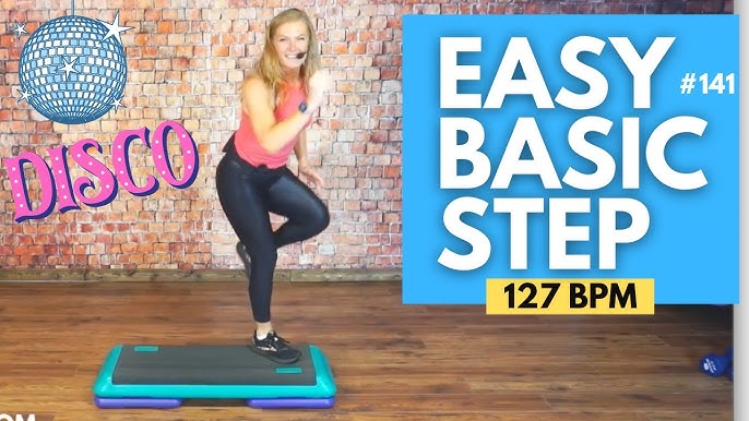 15-Minute Low-Impact Step Workout Using Aerobic Stepper